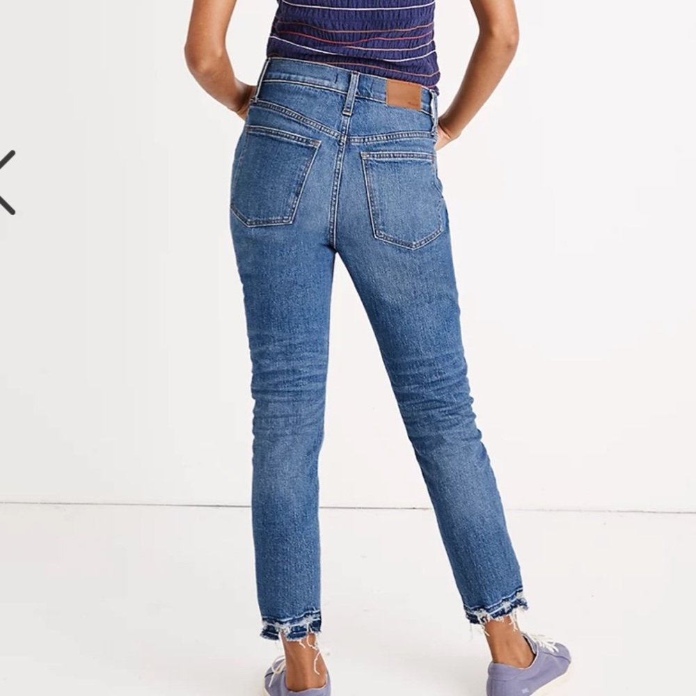 Madewell High Rise Slim Boyjean - Picture 5 of 7